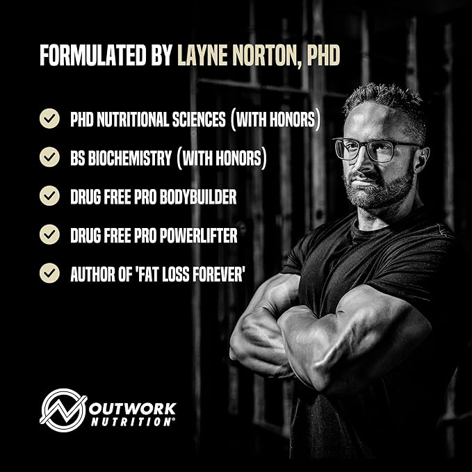 Outwork Nutrition Whey Isolate Protein Powder - Accelerates Muscle Building &amp Recovery - Low Lactose Gluten-Free - Post Workout Supplement - Enhanced Protein Synthesis Vanilla 1.6lbs