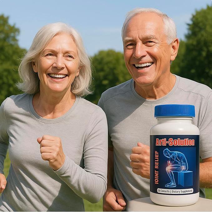 Arti-Solution Joint Support Supplement 2 Pack | 60 Capsules Each | Natural-Based Formula | Daily Routine Add-On | Flex No Artificial Additives | Mobility Focus | Adult Use