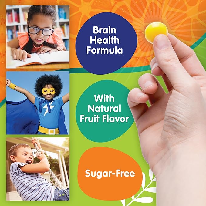 OmegaVia Omega 3 Chewies - Ultra-High DHA Chewables - Omega 3 for Kids Supports Brain &amp Eye Health - Sugar-Free Natural Fruit Flavor - Kids Omega 3 Fish Oil Chewies (30 Count)