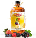 GreenPeach Liquid Immune Support for Kids – Organic Elderberry Syrup with Vitamin C D E &amp Zinc | Toddler &amp Infant Immune Booster