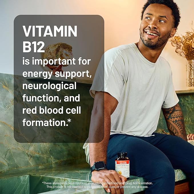 NatureWise [1 Vegan Vitamin D3 5000IU + K2 Organic Olive Oil - 60 Softgels[60-Day Supply] + [1] Vitamin B12 1000 mcg - Gluten-Free Non-GMO - 60 Softgels[60-Day Supply]