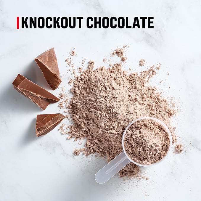 Muscle Milk Pro Series Protein Powder SupplementKnockout Chocolate2 Pound11 Servings50g Protein3g Sugar20 Vitamins &amp MineralsNSF Certified for SportWorkout RecoveryPackaging May Vary