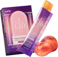 ILO Mucin Collagen Jelly Stick – 300 Dalton Ultra-Absorption Plant-Based Mucin &amp Low-Molecular Fish Collagen for Radiant Glow – Korean Skin Glow Booster Donut Peach Flavor 10 Sticks