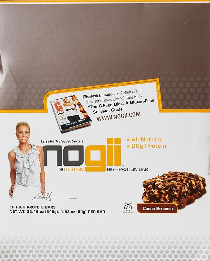 High Protein Nutritional Bar Cocoa Brownie 12 Count
