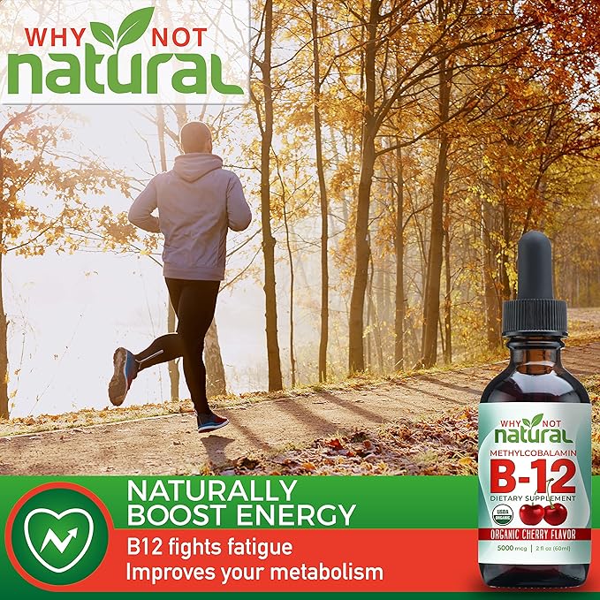 Organic Liquid Zinc and Vitamin B12