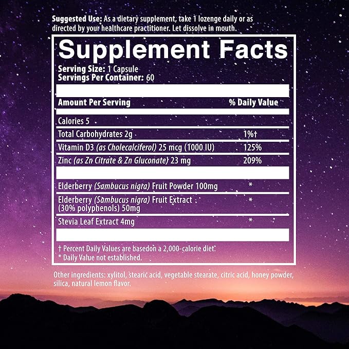 Natural Rhythm Calm and Immune Support - Triple Calm Magnesium (120 Capsules) + Ah Chews! Immune Booster Lozenges (60 Capsules)