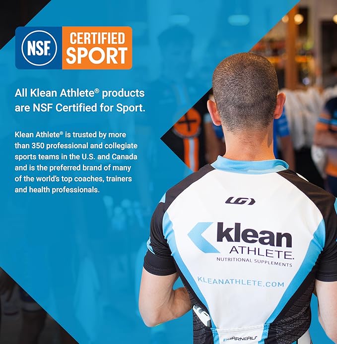 Klean Athlete Klean Multivitamin - Essential Nutrients &amp Antioxidants for Optimal Health - NSF Certified for Sport - 60 Tablets