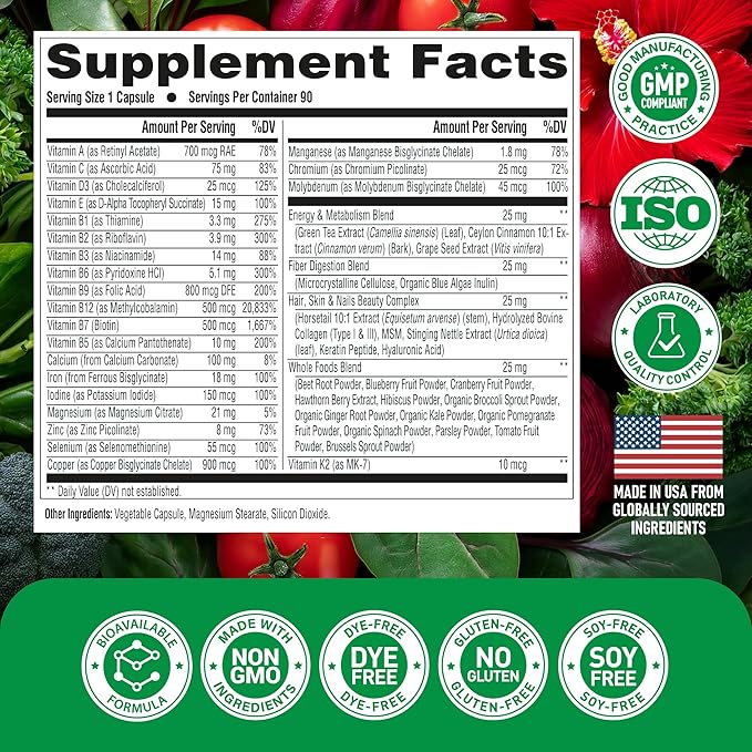 NUTRAHARMONY Multivitamins &amp Probiotics for Women