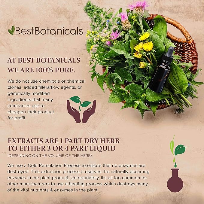 Best Botanicals Blessed Thistle Herb Cut 16 oz. (Organic)