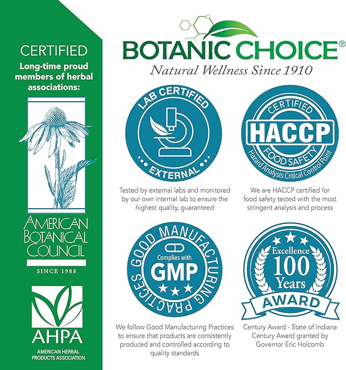 Botanic Choice Curcumin C3 Complex with Bioperine - Adult Daily Supplement - 30 Pills