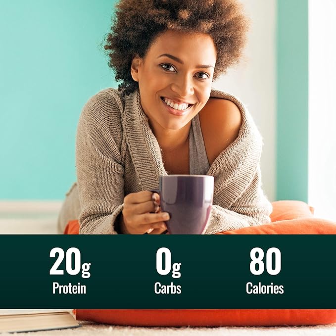 Natural Force - Pure Organic Bone Broth Protein Powder Grass-Fed &amp Keto Certified Types I II &amp III Collagen Unflavored Perfect for Soups &amp Cooking 10.8 oz