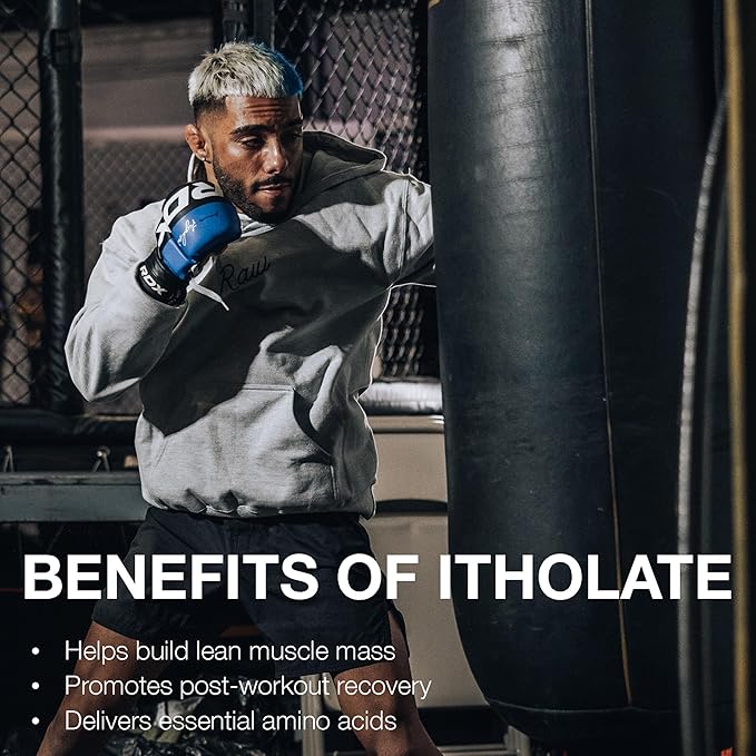 RAW Whey Isolate Protein Powder Vanilla Oatmeal Cookie (CBUM Itholate Protein) - 100% Grass-Fed Sports Nutrition for Muscle Growth &amp Recovery - Low-Fat Low Carb Naturally Flavored - 25 Servings