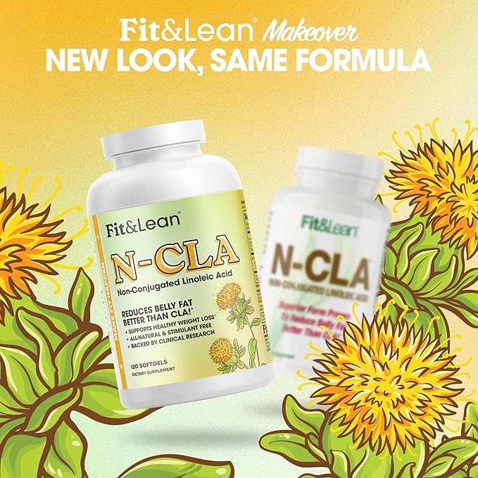 Fit &amp Lean Meal Shake N-CLA Fat Burning Capsules Protein Fiber Probiotics 120 Servings