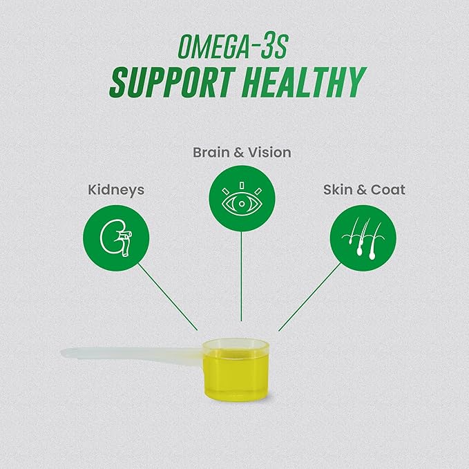 Welactin Omega-3 Skin and Coat SupportLiquid4 ozGreen(Pack of 2)