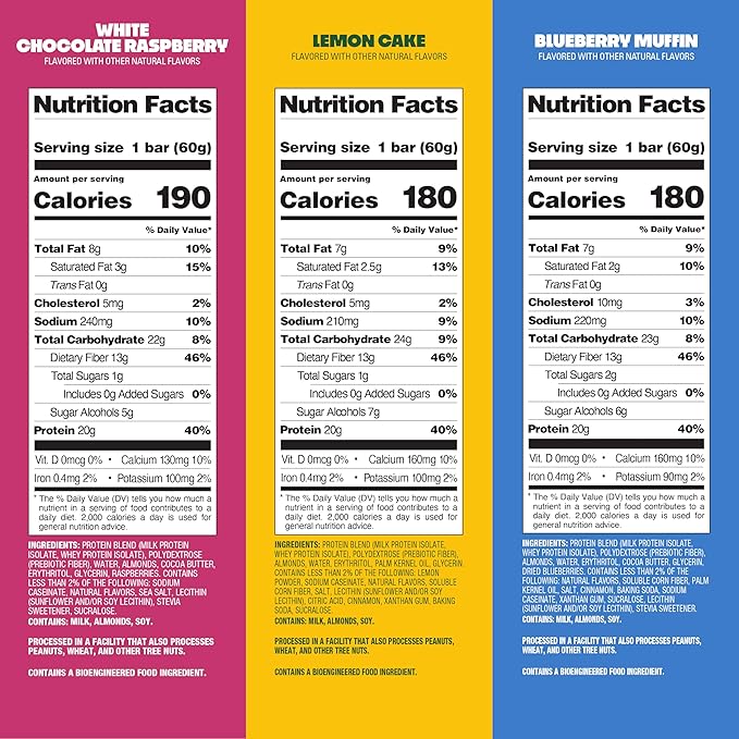 Quest Nutrition Fruit Flavored Variety Pack Protein Bars High Protein Low Carb Gluten Free Keto Friendly 12 Count