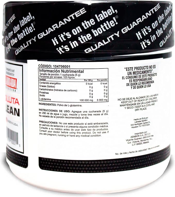 Labrada Nutrition GlutaLean 500-Gram