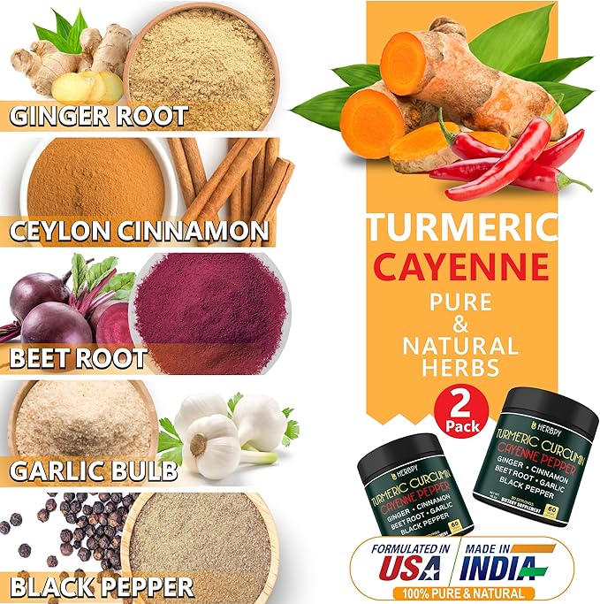 Bundle 7in1 Turmeric Curcumin Supplements &amp 7in1 Clove Supplement