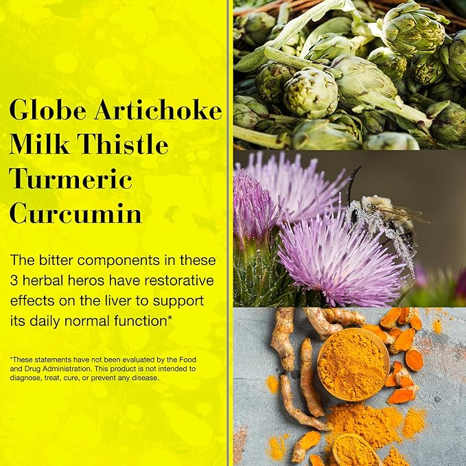 NEW NORDIC Active Liver 90-Day Supply Daily Liver Supplement Milk Thistle Artichoke &amp Turmeric 90 Tablets