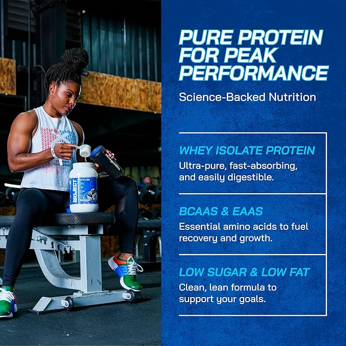 Evogen Isoject - Whey Protein Isolate | Ultra-Pure Whey Protein Powder with Ignitor Enzymes BCAAs and EAAs | Enhanced Absorption &amp Recovery | Cookies and Cream | 25 Servings