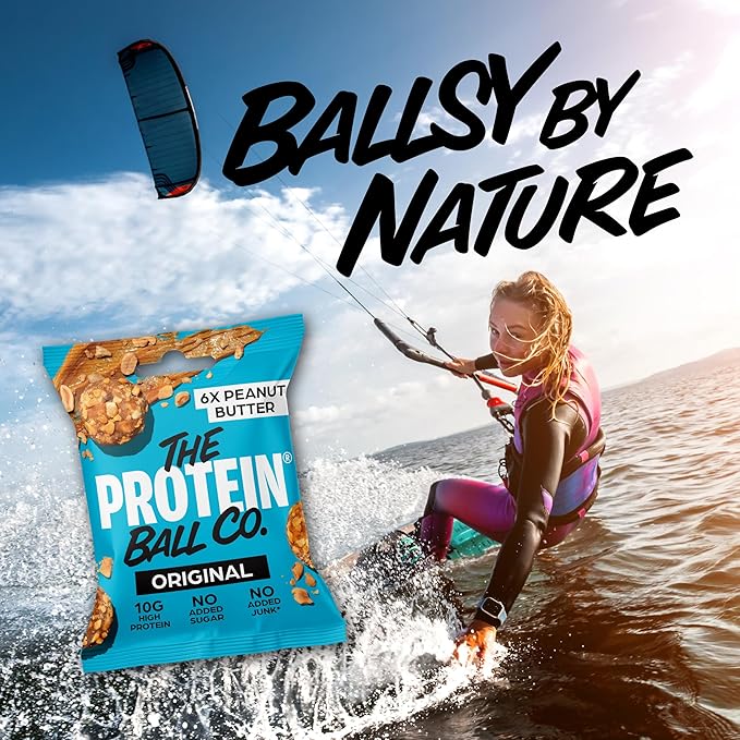 THE PROTEIN BALL - PEANUT BUTTER HIGH PROTEIN 45G x10