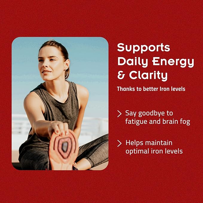 SiderAL Forte Iron Supplement Clinically Proven to Increase Levels Without Side Effects | Sucrosomial High Absorption Gentle Iron Pills for Women and Men | Vitamin C | Anemia &amp Energy Support | 30