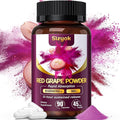 Piceid Resveratrol Supplement and NAD+ Cell Regenerator Nitric Oxide Supplement Support Heart Health Blood Flow Cellular Energy Production &amp Metabolism Red Grape Powder 45 Day Supply