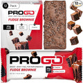 ProGo Protein Bars – Brain + Body Fuel with 20g Clean Protein Creatine &amp Collagen Peptides Made with 95% Pure Isolate Grass-Fed Beef Tallow No Fillers Naturally Sweetened with Honey Gluten-F