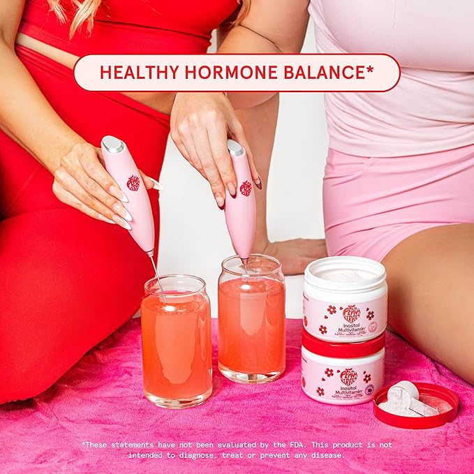 Peach Perfect Inositol Multivitamin – Myo-Inositol &amp D-Chiro 40:1 Blend Omega-3 Vitamin D3 Magnesium Zinc – Supports Women’s Health Mood Energy Supplement – 30 SVG