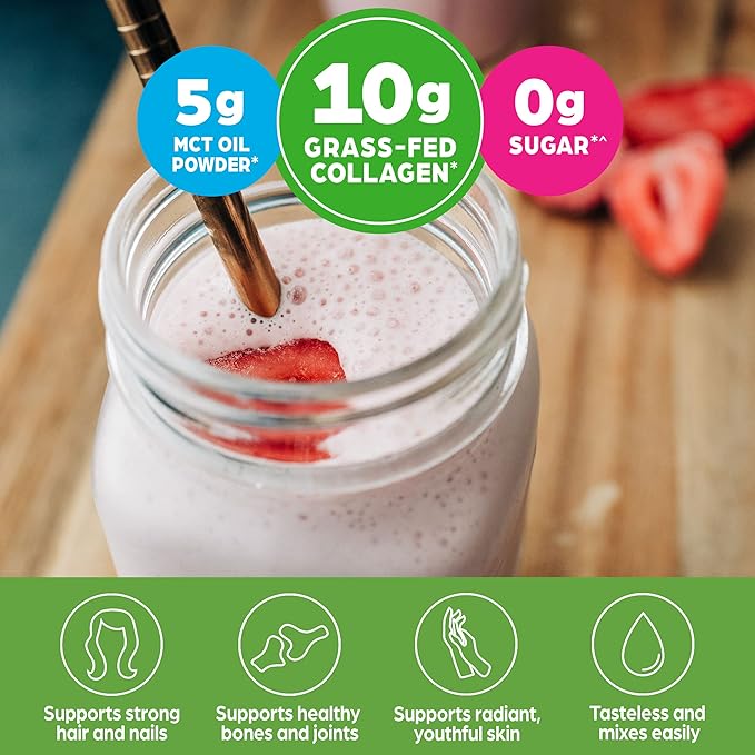 Primal Kitchen Unflavored Collagen Peptides 1.2lb Orgain Keto Collagen Protein Vanilla 0.88lb