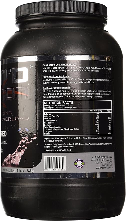 Chain'd Reaction Nutrition Supplement Unflavored 4.85 Pound