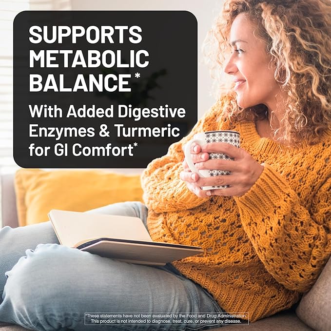 NatureWise Myo-Inositol &amp D-Chiro Inositol Fertility Supplements for Women - 40:1 Ratio [30-Day Supply] + Berberine 1000mg - Berberine Phytosome + HCI + Turmeric &amp Digestive Enzymes - [30 Day