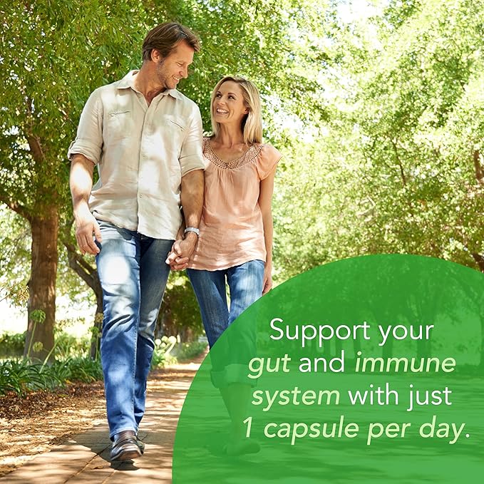 New Earth Acidophilus - Probiotic for Upper GI Support - Lactobacillus DDS-1 Inulin Prebiotic &amp Organic Wild Microalgae - 5 Billion CFU for Gut Health Digestion &amp Immune Function - Vegan 30