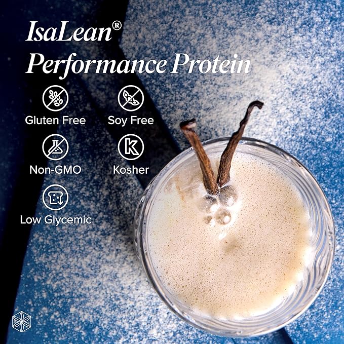 IsaLean Performance Protein Shake - Meal Replacement Shake with 36g of Protein - Helps Support Lean Muscle Building and Weight Management - Enriched with 24 Essential Vitamins and Minerals - 33.6 oz -