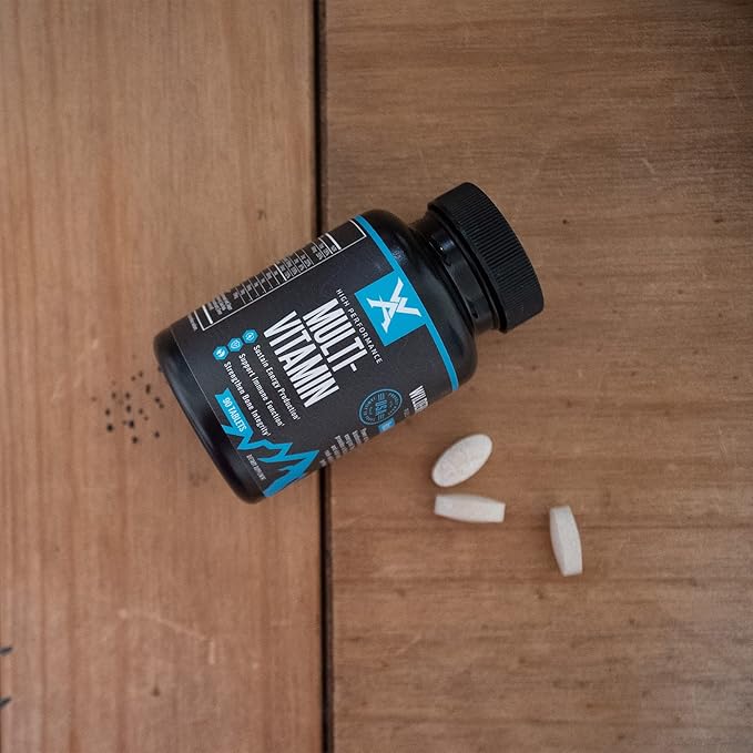Wilderness Athlete - High Performance Multi Vitamin + Peak Immunity | Daily Multivitamin for Men &amp Women - Immune System Support - Vitamin D Vitamin C Zinc Supplements