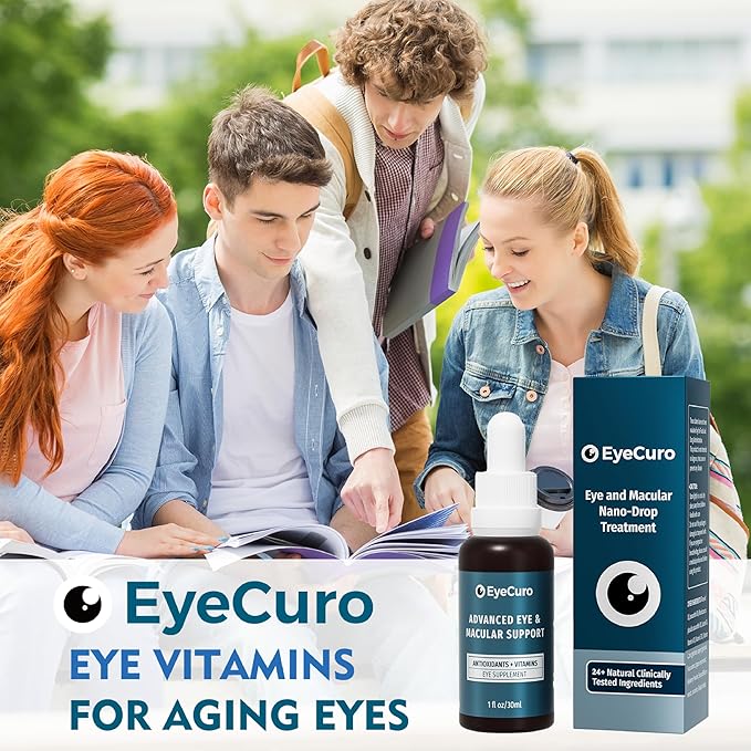 Eye Vitamin &amp Mineral Supplement Contains Lutein Vitamin A Vitamin E Vitamin C Zeaxanthin Astazanthin Zinc &amp More 30ml
