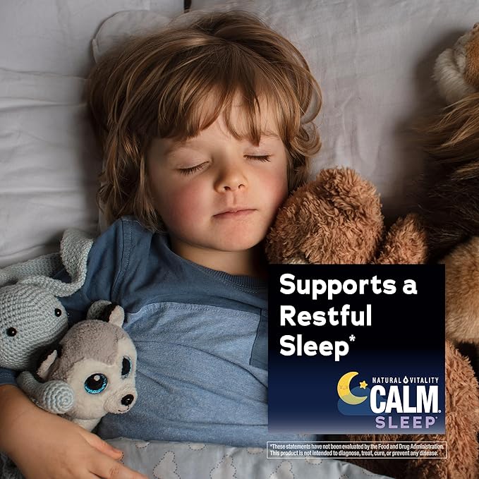 Natural Vitality Calm Magnesium Citrate Kids Supplement Stress Relief Gummies Supports a Healthy Response to Stress Gluten Free Vegan Nighttime Berry 120 Gummies