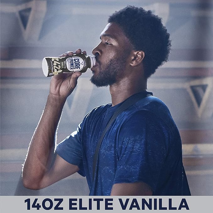 Fairlife Core Power Elite 42g High Protein Milk Shake Ready To Drink for Workout Recovery Vanilla 14 Fl Oz (2 Packs of 12)