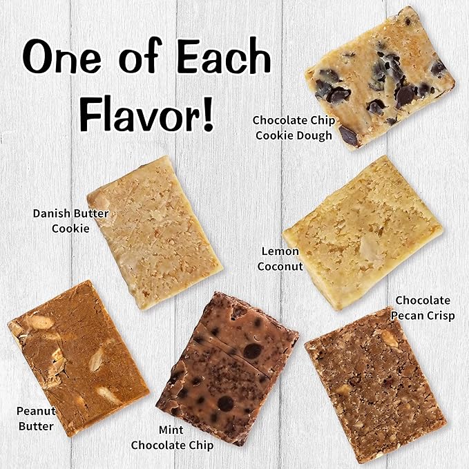 MariGold Keto Fat Bombs - 6 Flavor Sampler - 3 Pack - Collagen Protein Bars | Healthy Low-Carb Low-Sugar Snacks | Organic Ingredients Gluten-Free Non-GMO