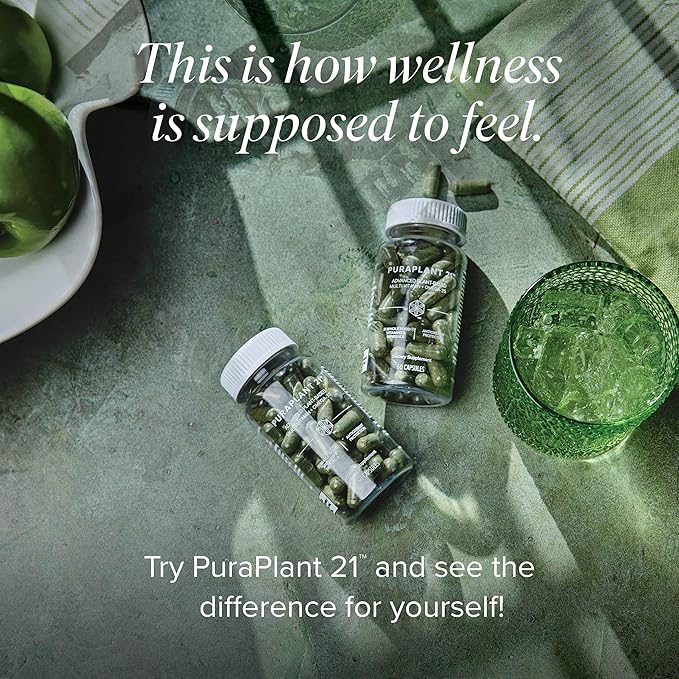 Isagenix PuraPant 21 - Advanced Plant-Based Daily Multi-Vitamin Sourced from Organic Fruits and Vegetables - 60 Capsules - 30 Servings