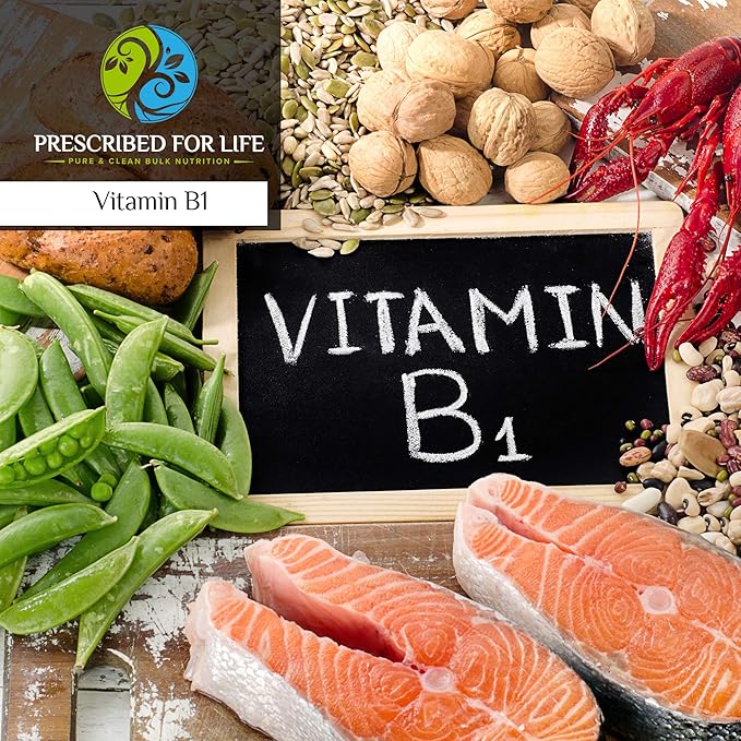 Prescribed For Life Vitamin B1 Mononitrate Powder Thiamine B1 Supplement (2oz / 56g)