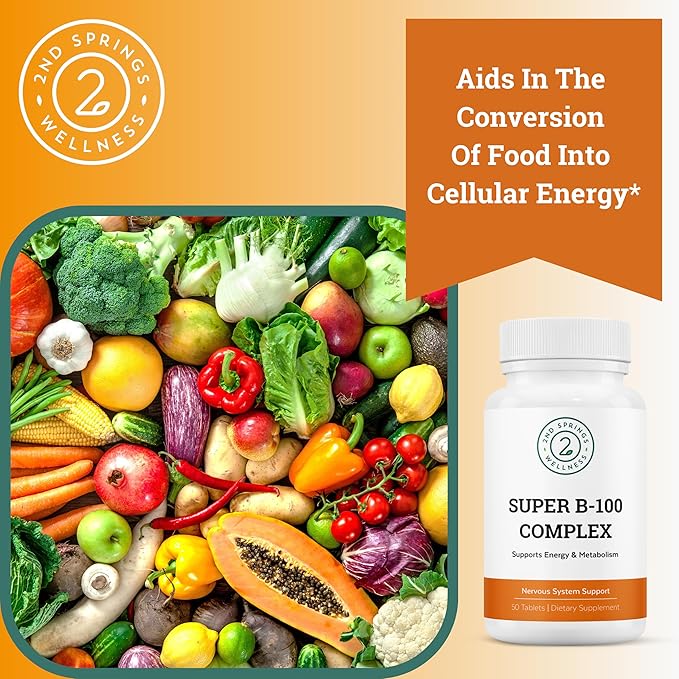 Wellness Bundle - Brain Support Complex Super B-100 Complex and Vitamin D3 + K2