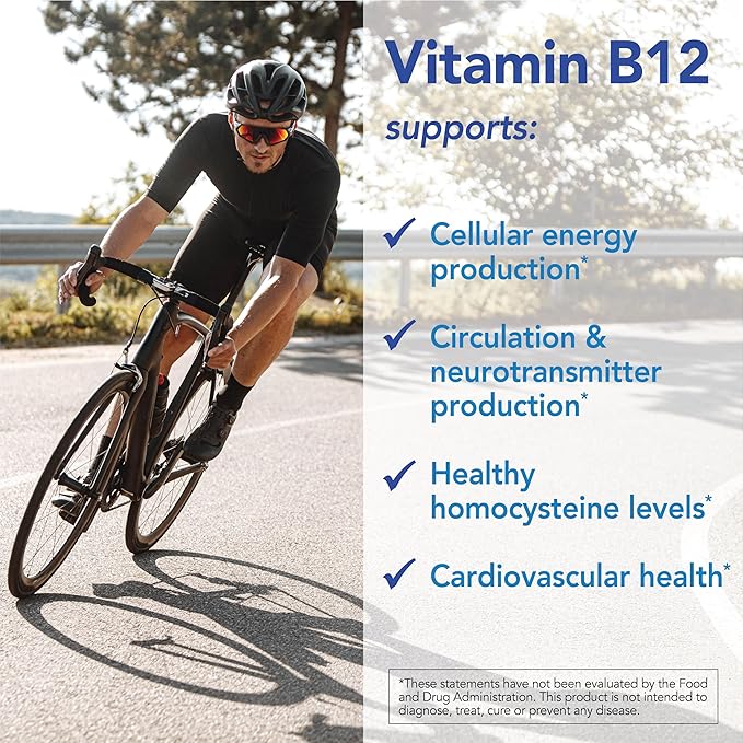 Patient One Vitamin B12 2000mcg Lozenges | Supplement to Support Energy and Heart and Nervous System Health* | Methylcobalamin Form | 120 Lozenges