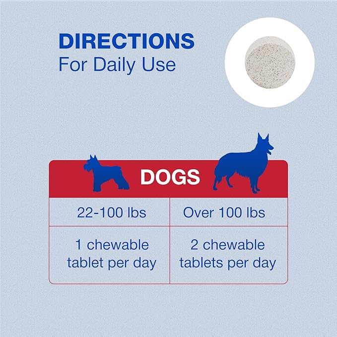 Nutramax Laboratories Cobalequin B12 Supplement for Medium to Large Dogs 45 Chewable Tablets Hydrolyzed Chicken 2.08 ounces