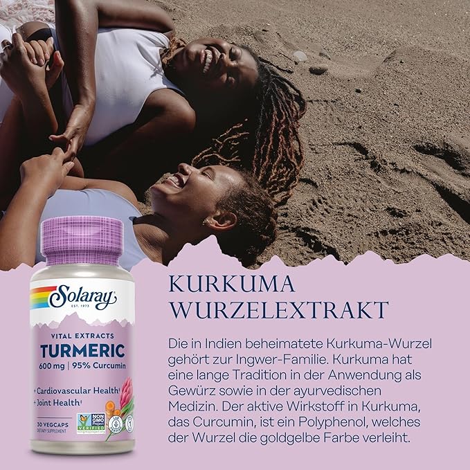 Turmeric One Daily Solaray 30 VCaps