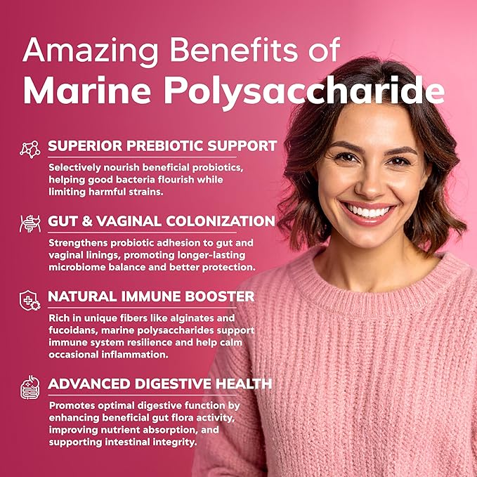 aSquared Nutrition Probiotics for Women - 50 Billion CFU Women's Probiotic Supports Digestive Gut Vaginal &amp Urinary Tract Health - Prebiotics for Females - 60 Capsules - Alt to Gummies