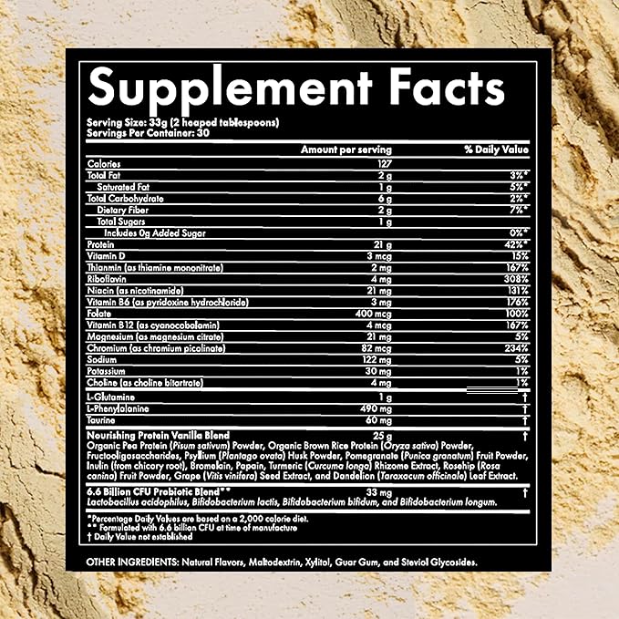 WelleCo Vegan Protein Powder Gluten Free Premium Organic Sprouted Brown Rice &amp Pea Protein Blend Low Carb &amp Dairy Free for Energy Muscle Recovery 16g Protein Per Serving Vanilla 35.2oz