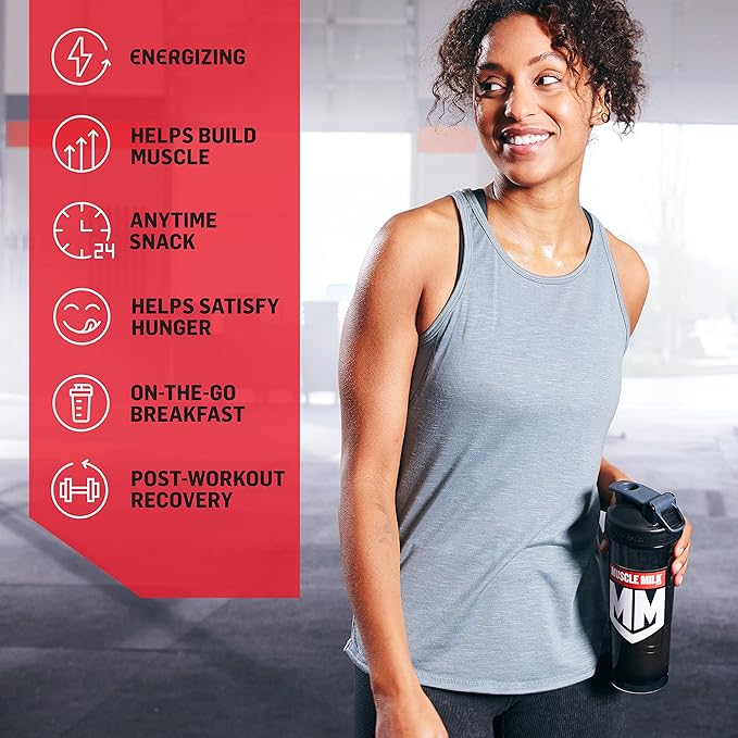 Muscle Milk Pro Series Protein Powder SupplementKnockout Chocolate2 Pound &amp Pro Advanced Nutrition Protein Shake Knockout Chocolate 11.16 Fl Oz (Pack of 12)
