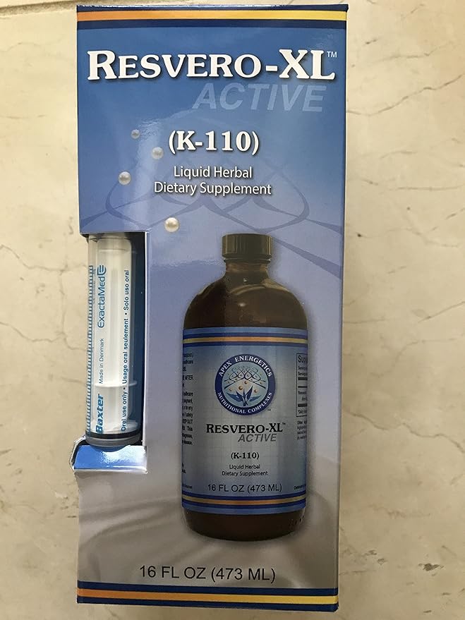 Apex Energetics K-110 Resvero Active (16 Fl. Oz.)
