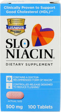 Slo-Niacin Polygel Controlled-Release Niacin 500 mg 100 Count