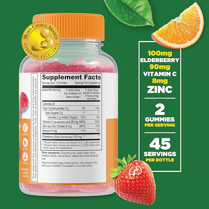 Lifeable B Complex Kids + Immune Support Kids Gummies Bundle - Great Tasting Vitamin Supplement Gluten Free GMO Free Chewable Gummy